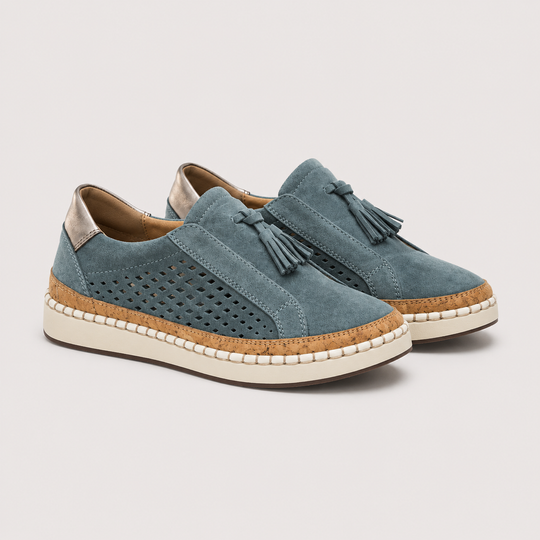 Slipper Damen Loafer Bequem Leicht Alltagsschuhe