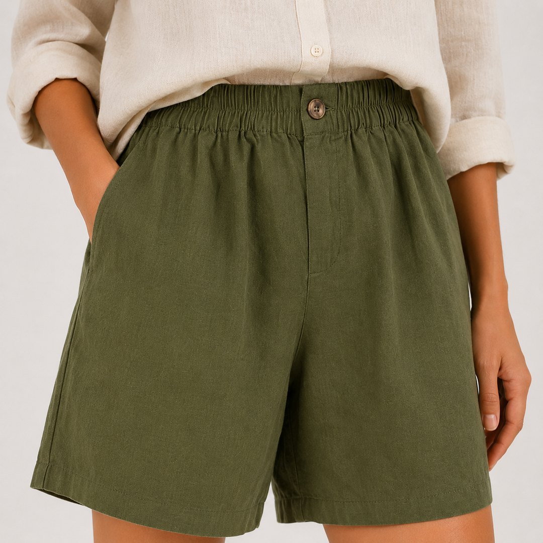 Shorts Damen Leicht Atmungsaktiv Locker Sommer