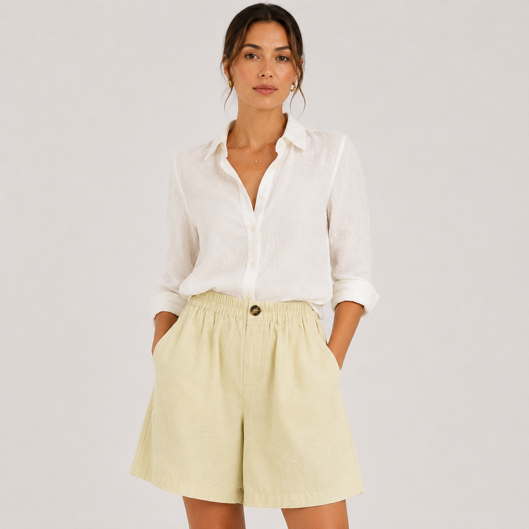 Shorts Damen Leicht Atmungsaktiv Locker Sommer