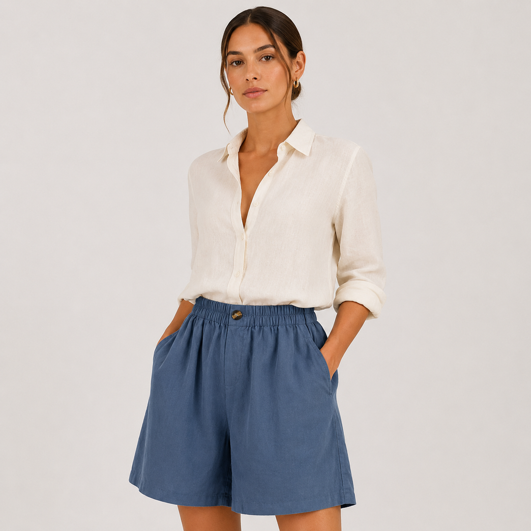 Shorts Damen Leicht Atmungsaktiv Locker Sommer