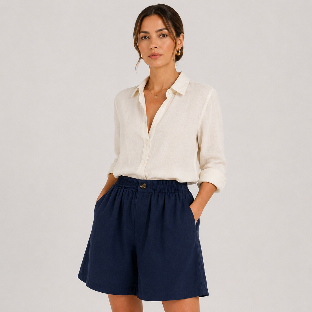 Shorts Damen Leicht Atmungsaktiv Locker Sommer