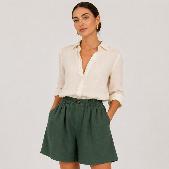 Shorts Damen Leicht Atmungsaktiv Locker Sommer