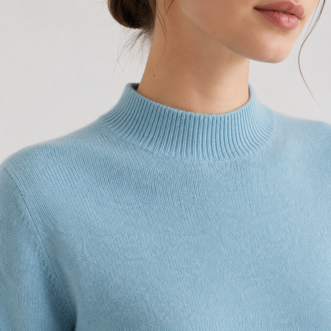Pullover Damen Premium Bequem Klassisch Winter Strick