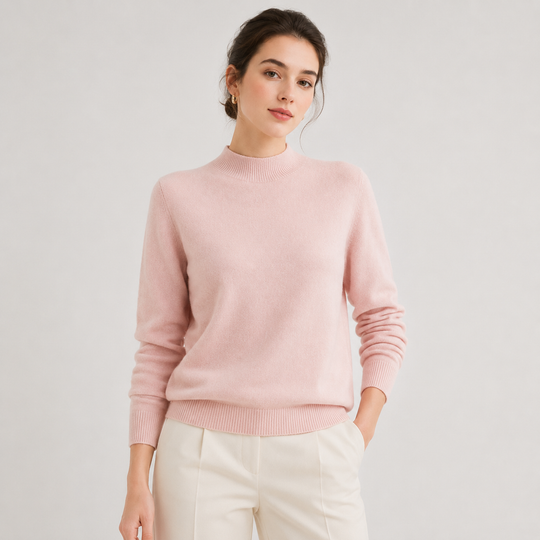 Pullover Damen Premium Bequem Klassisch Winter Strick