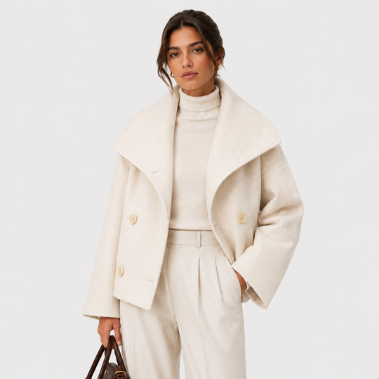 Jacke Damen Elegant Klassisch Old Money Stil