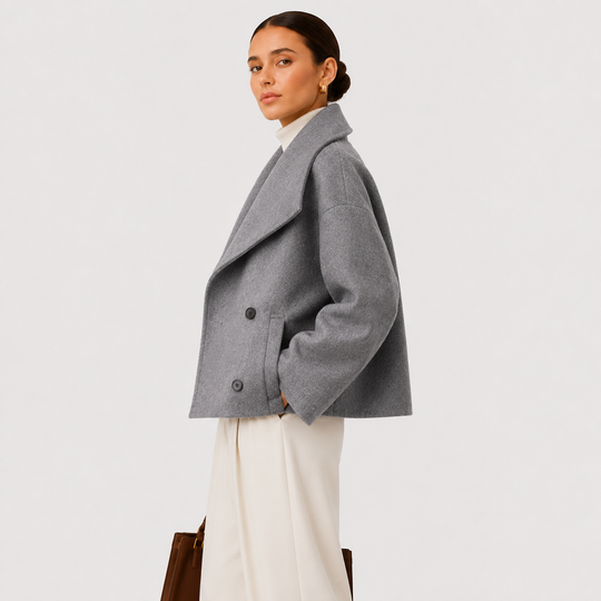 Jacke Damen Elegant Klassisch Old Money Stil