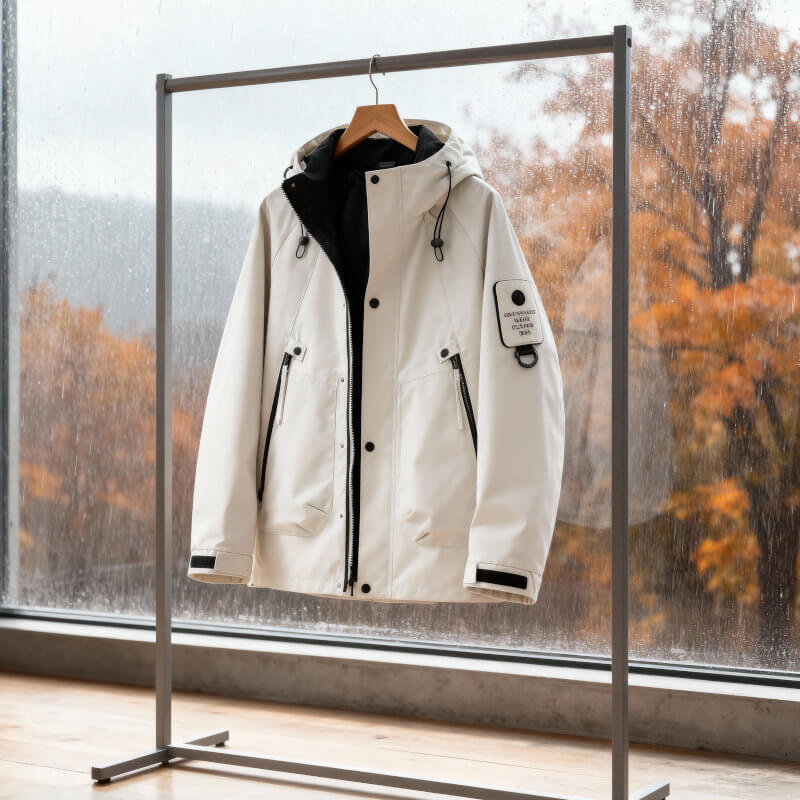 Wasserdichte Softshell Jacke Herren Kapuze Outdoor Tech