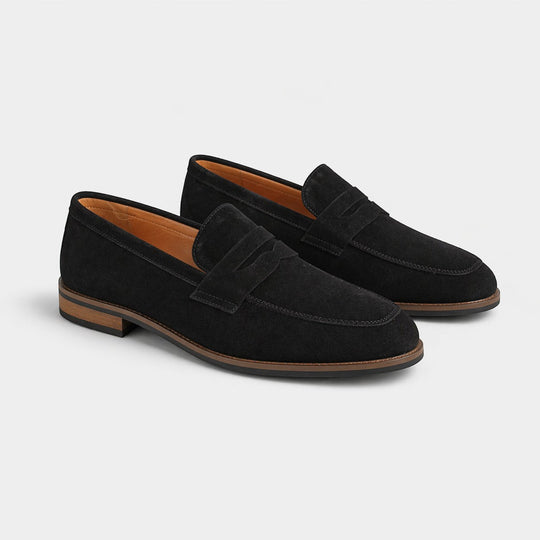 Herren Wildleder-Penny-Sommer-Loafer – Jennoir