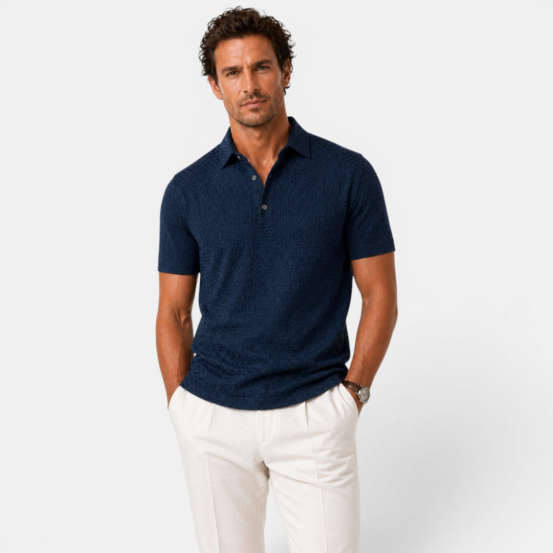 Herren Atmungsaktives Polo-Shirt – Jennoir