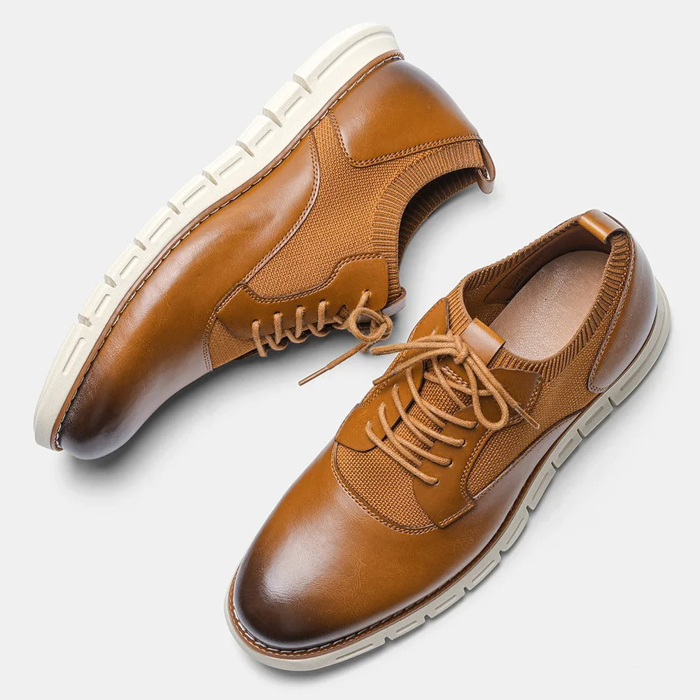 Strick Sneaker Herren Atmungsaktiv Fußbett Leicht