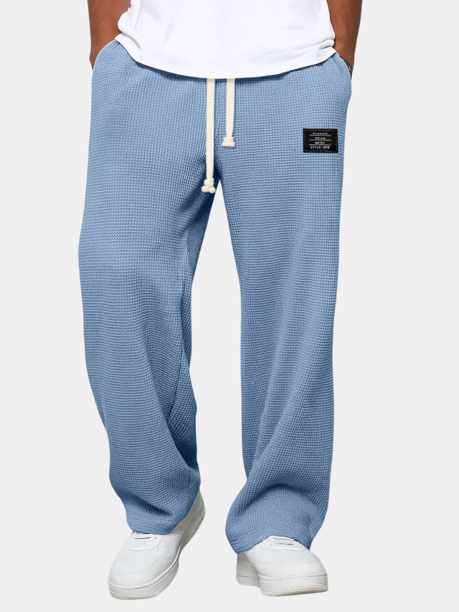 Relaxed Fit Hose Herren Atmungsaktiv Casual Stoffhose