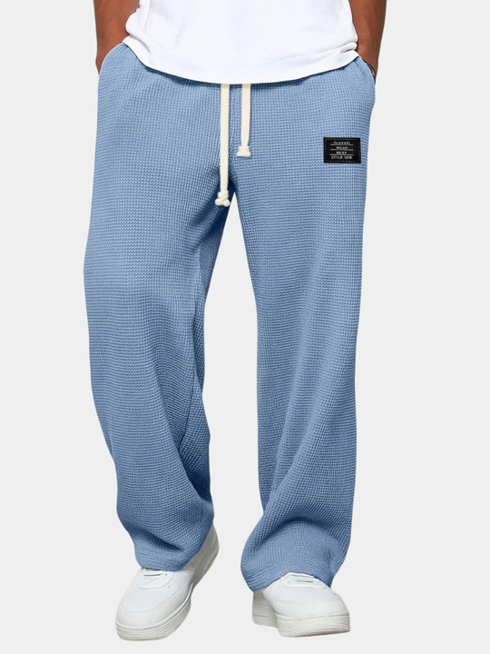 Relaxed Fit Hose Herren Atmungsaktiv Casual Stoffhose