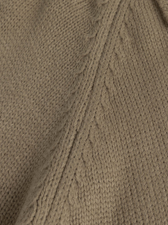 Dicker Strick Polopullover Herren Raglan Winter Warm