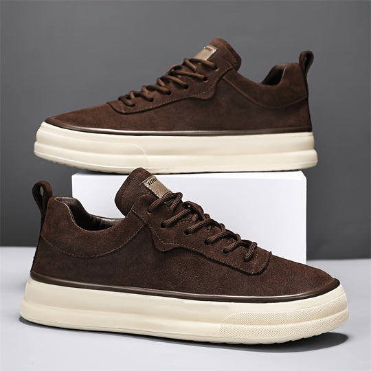 Wildleder Sneaker Herren Gummisohle Urban Gepolstert