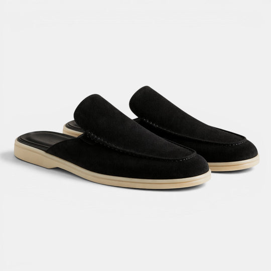 Herren Slip-on-Wildleder-Mules – Jennoir