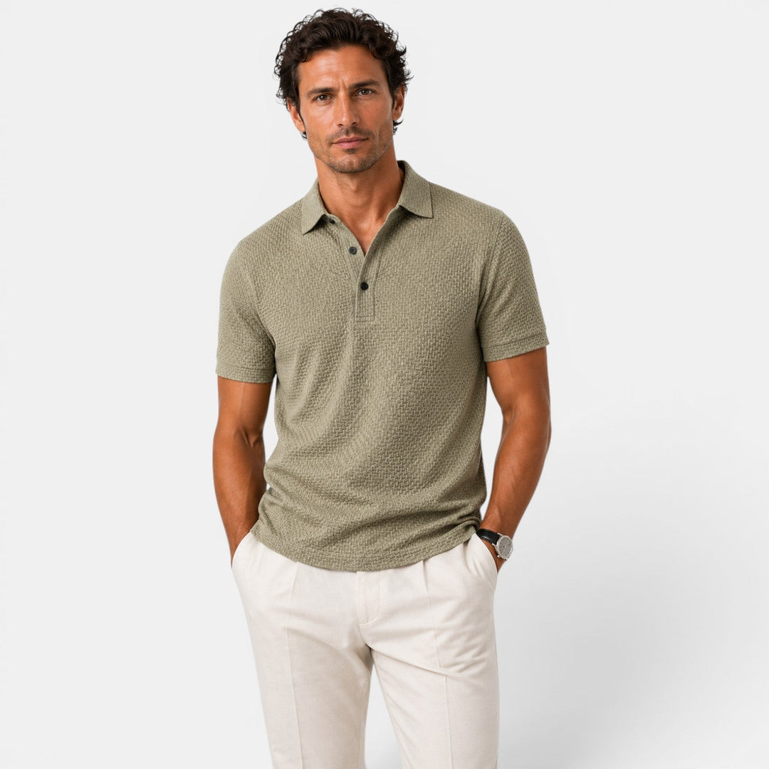 Herren Atmungsaktives Polo-Shirt – Jennoir