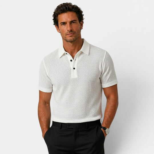 Herren Atmungsaktives Polo-Shirt – Jennoir
