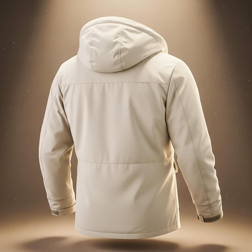 Kapuzen Winterjacke Herren Wetterfest Outdoor Warm