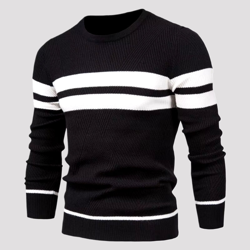 Leichter Baumwoll Pullover Herren Strickpullover Sommer