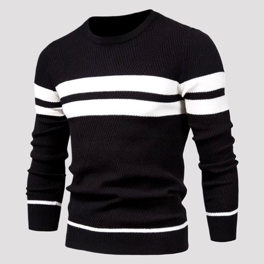 Leichter Baumwoll Pullover Herren Strickpullover Sommer