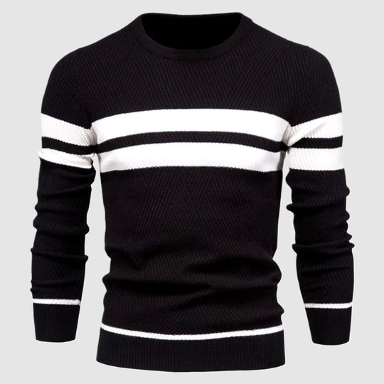 Leichter Baumwoll Pullover Herren Strickpullover Sommer