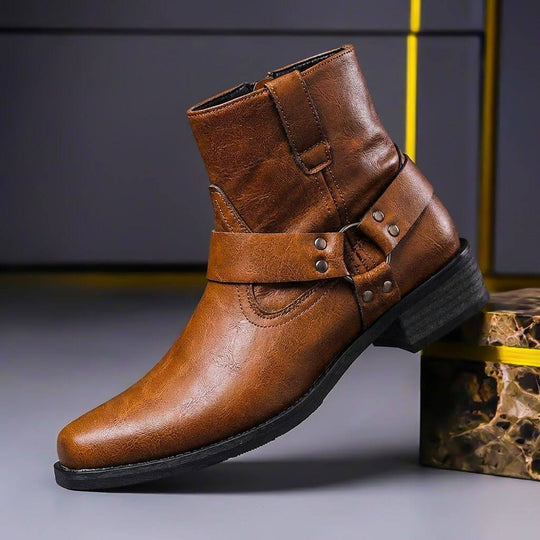 Echtleder Stiefel Herren Vintage Boots Handgefertigt