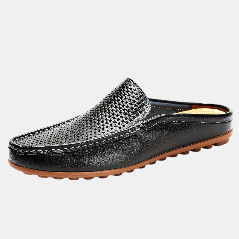 Herren Leder-Mule-Sommersandalen – Jennoir