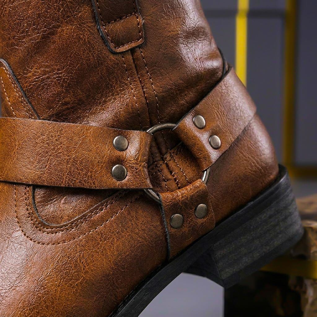 Echtleder Stiefel Herren Vintage Boots Handgefertigt