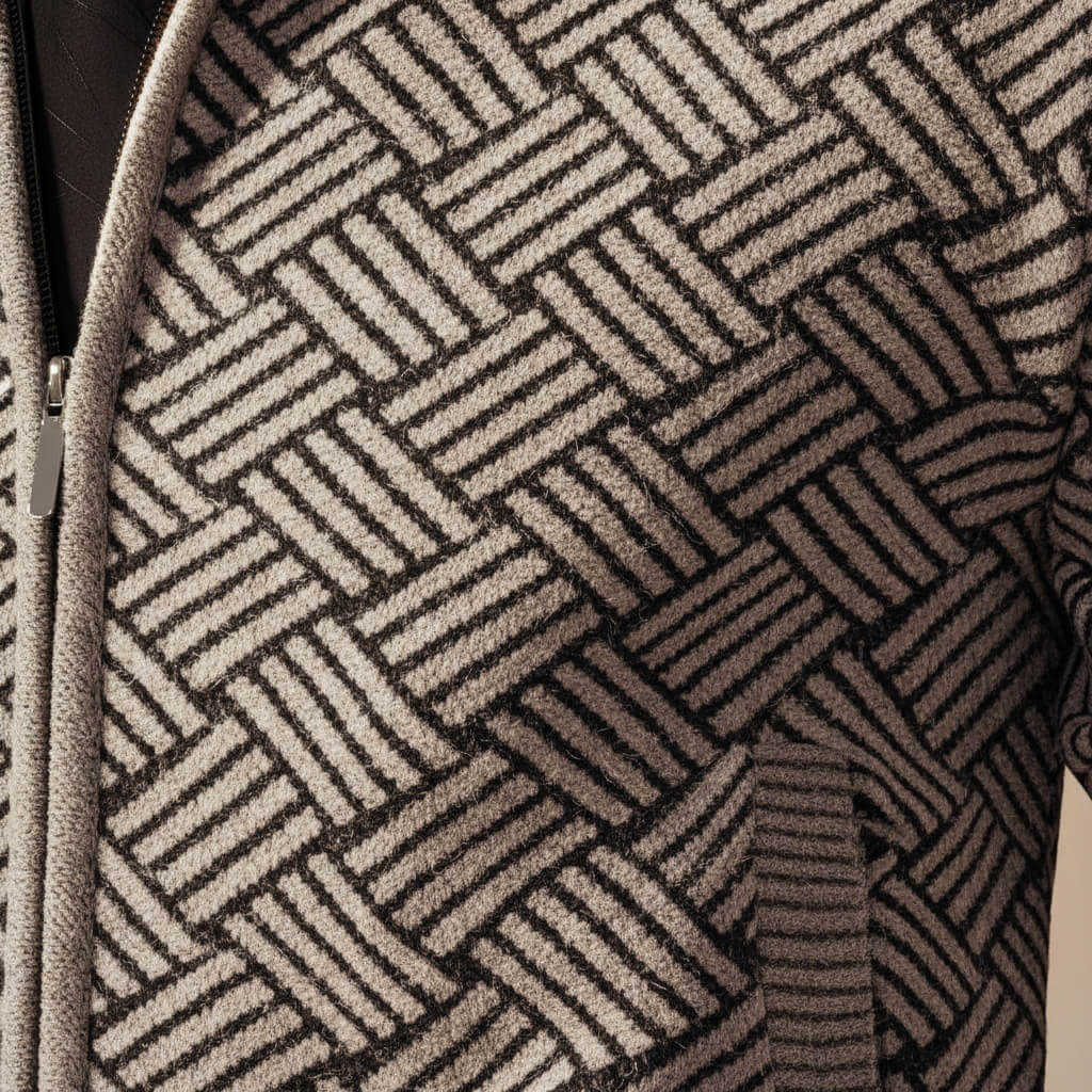 Baumwoll Jacke Herren Elegant Casual Übergangsjacke