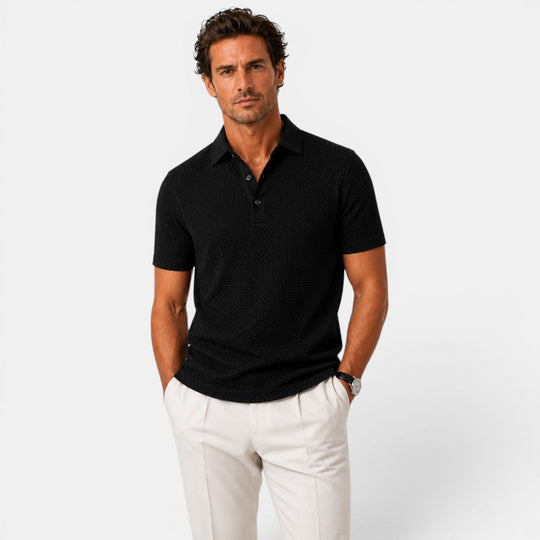 Herren Atmungsaktives Polo-Shirt – Jennoir