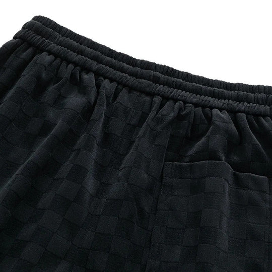 Cord Jogginghose Herren Samtig Weit Elastischer Bund