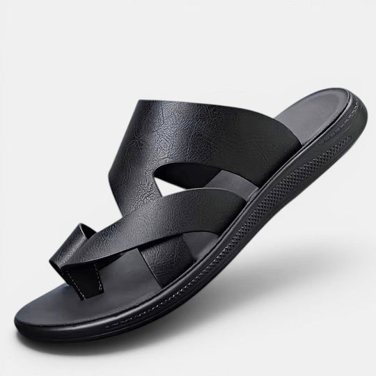 Herren Bequeme Ledersandalen – Jennoir