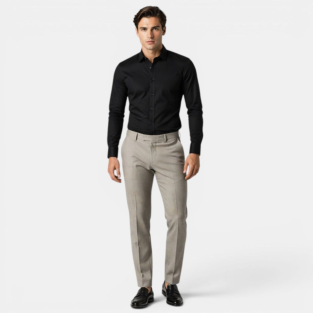 Herren Klassisches Businesshemd – Jennoir