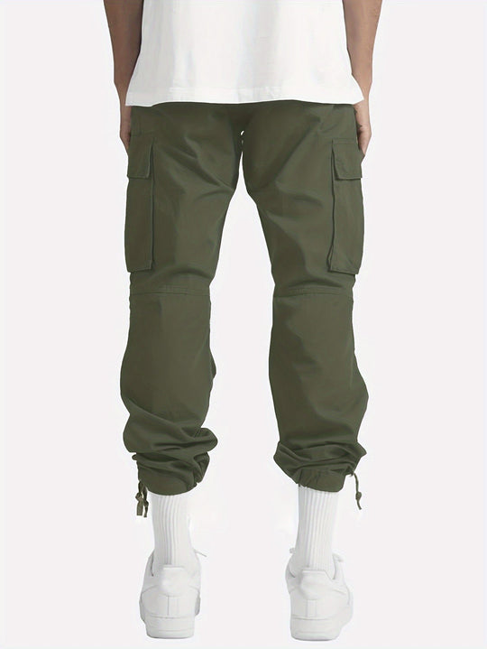 Baggy Cargohose Herren Streetwear Utility Taschen Hose
