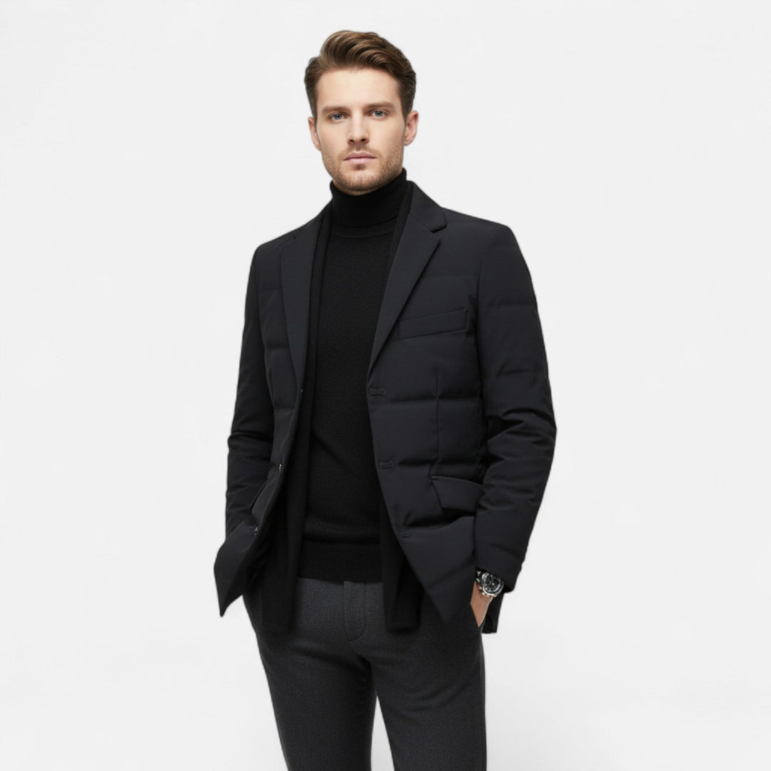 Herren Old-Money-Daunenjacke – Jennoir