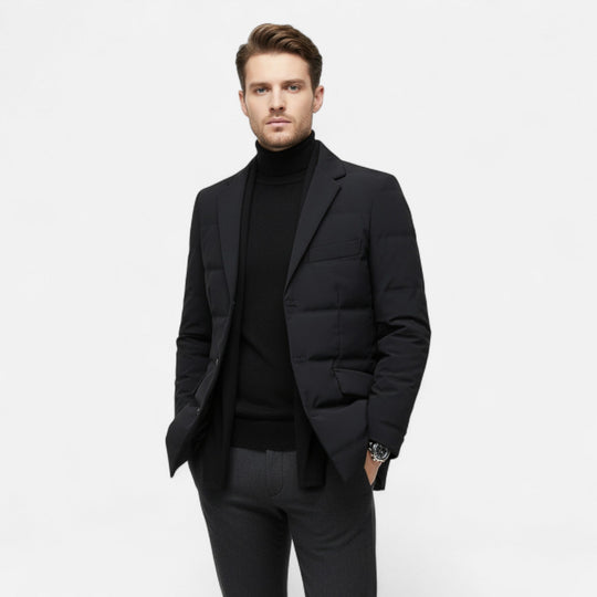 Herren Old-Money-Daunenjacke – Jennoir