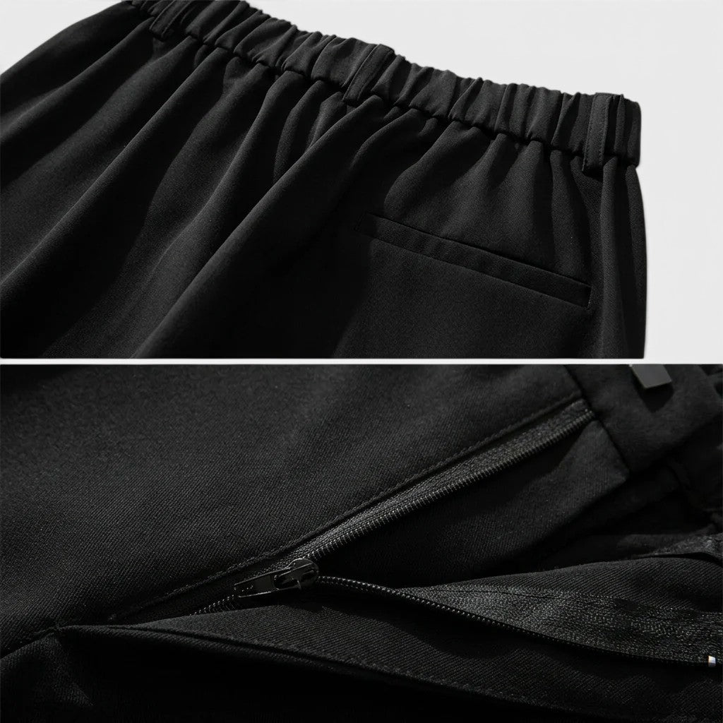 Herren Bundfalten-Geradebeinhose – Jennoir