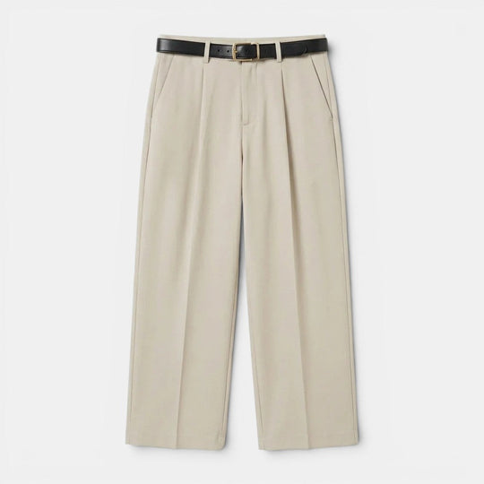 Herren Bundfalten-Geradebeinhose – Jennoir
