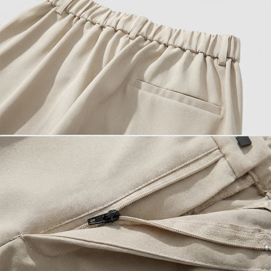 Herren Bundfalten-Geradebeinhose – Jennoir