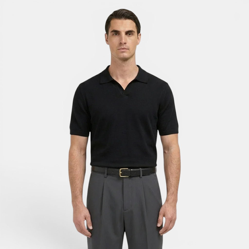 Herren Bundfalten-Geradebeinhose – Jennoir