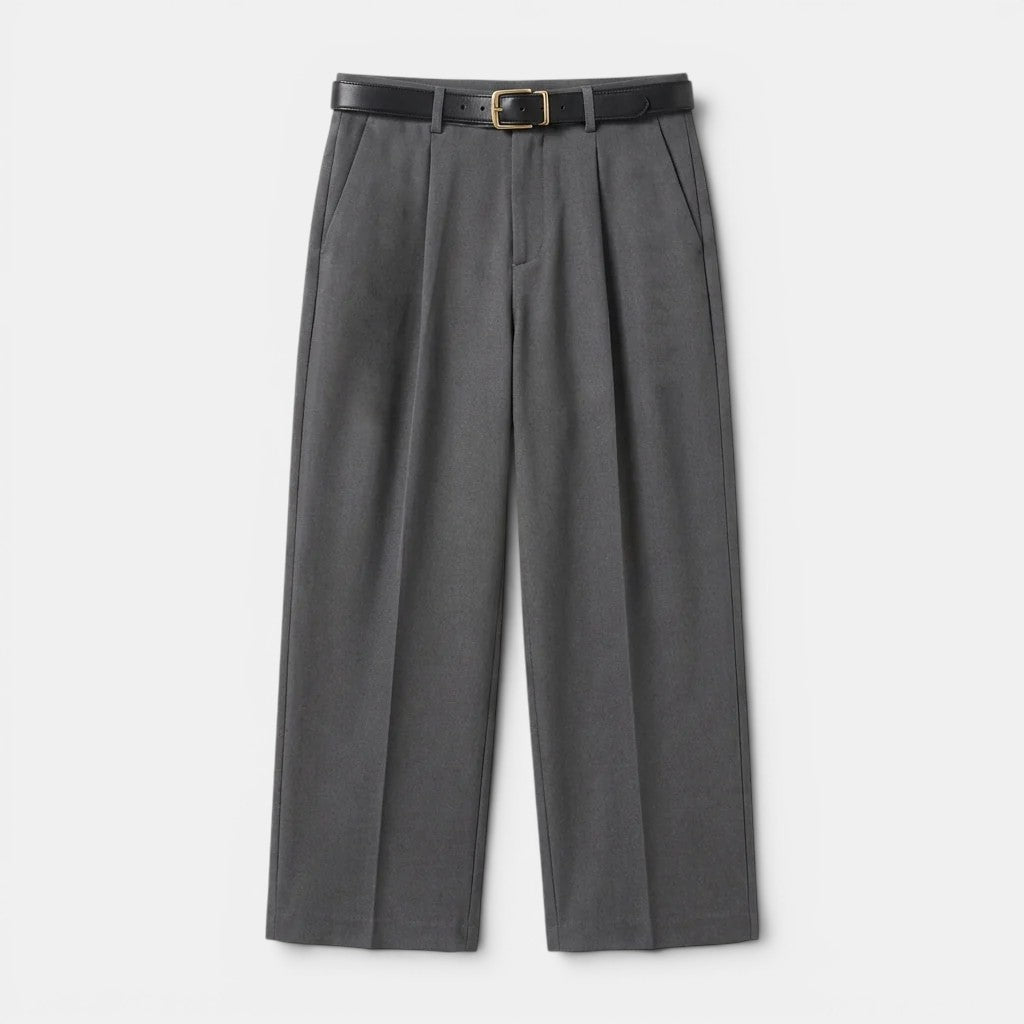 Herren Bundfalten-Geradebeinhose – Jennoir