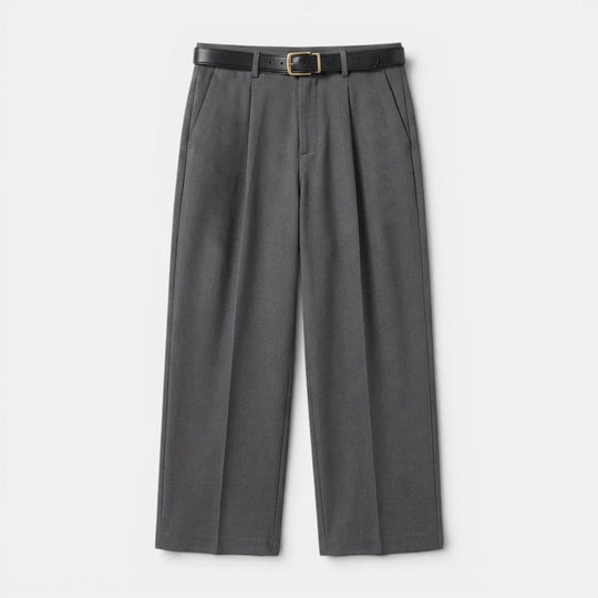 Herren Bundfalten-Geradebeinhose – Jennoir