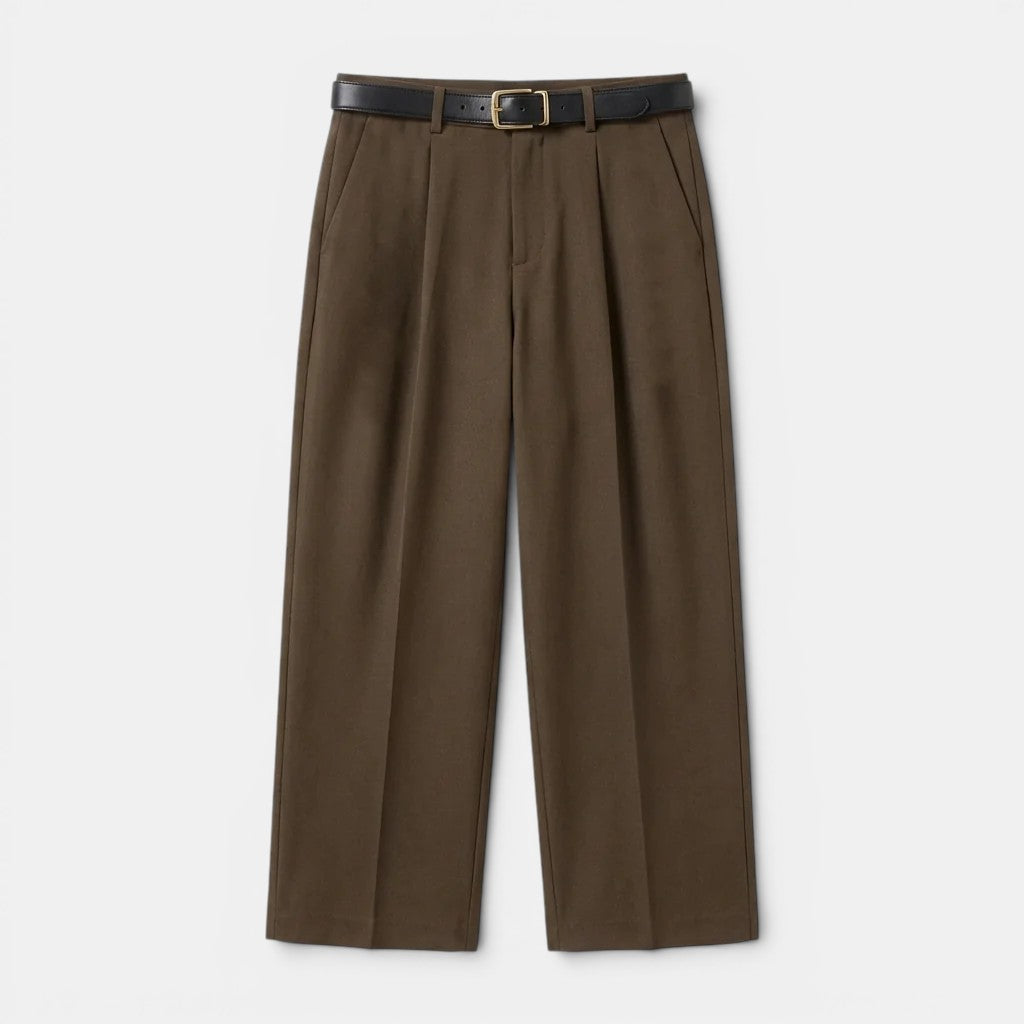Herren Bundfalten-Geradebeinhose – Jennoir
