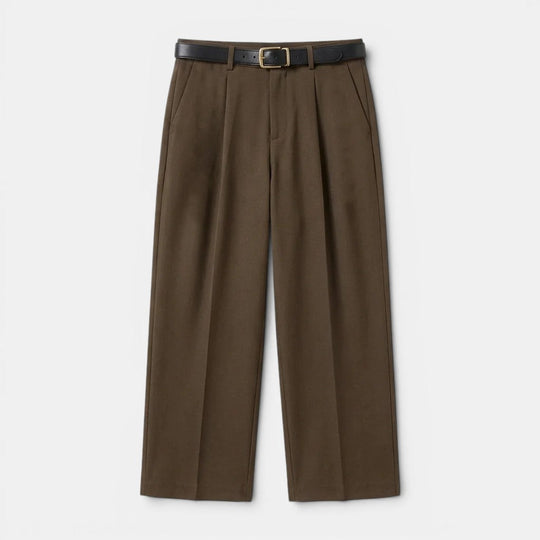Herren Bundfalten-Geradebeinhose – Jennoir