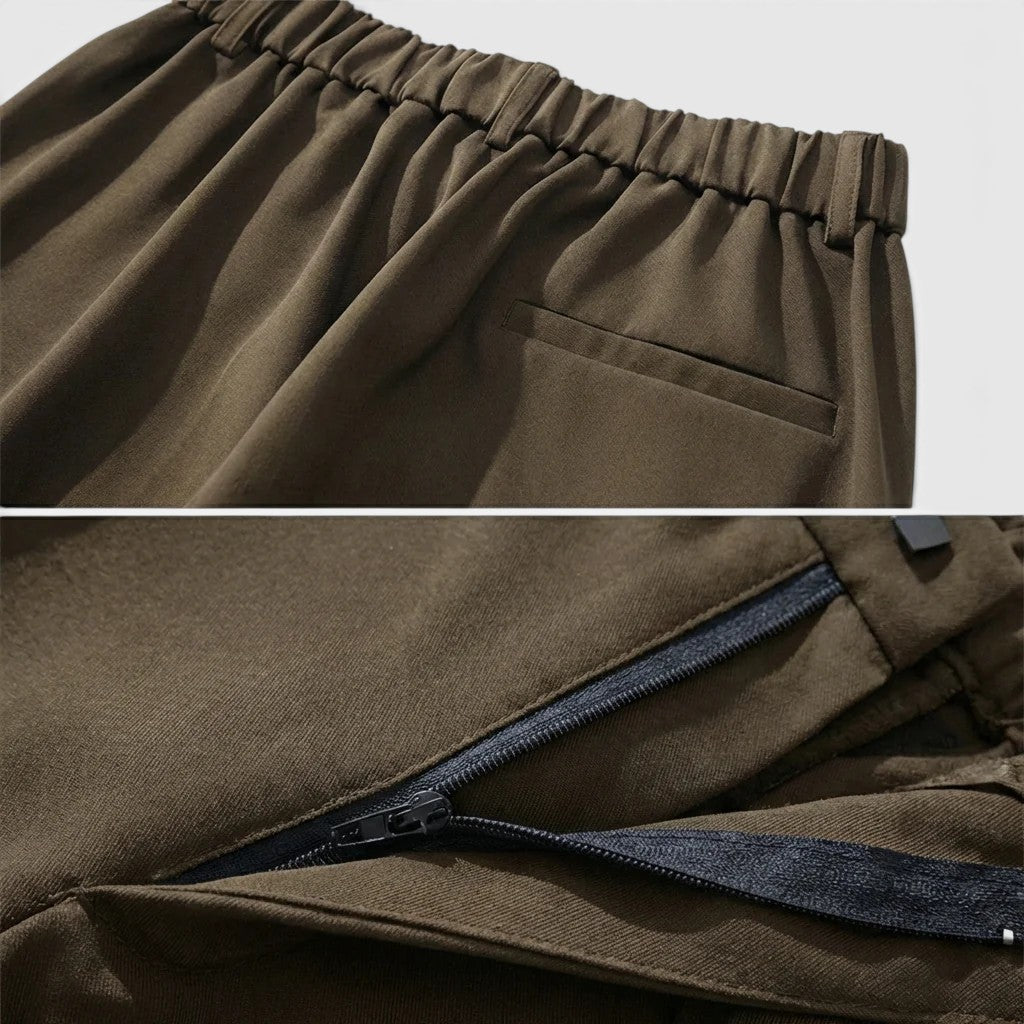 Herren Bundfalten-Geradebeinhose – Jennoir