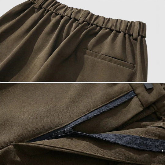 Herren Bundfalten-Geradebeinhose – Jennoir
