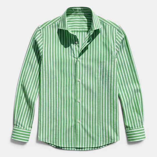 Herren Gestreiftes Klassisches Hemd – Jennoir