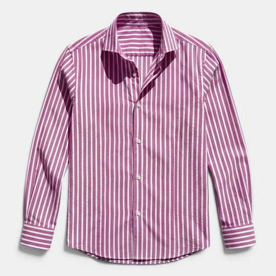 Herren Gestreiftes Klassisches Hemd – Jennoir
