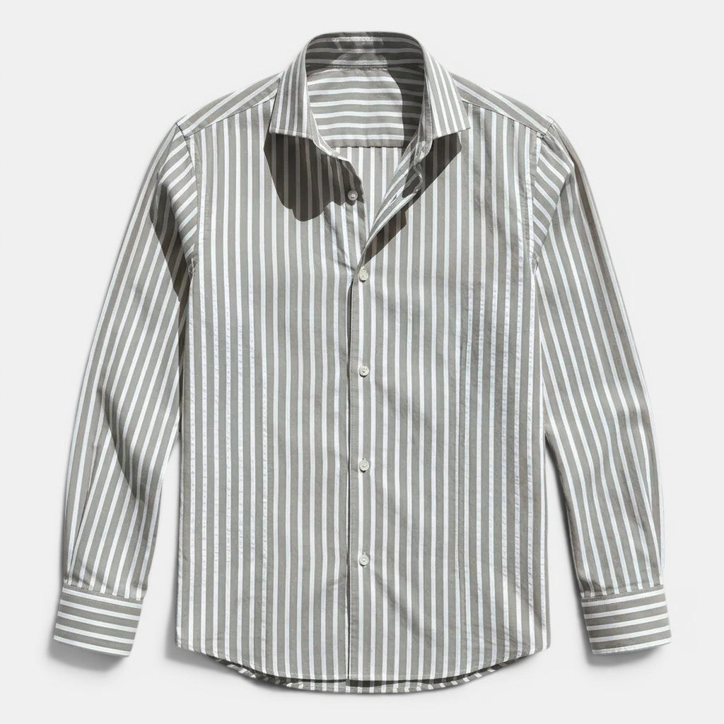 Herren Gestreiftes Klassisches Hemd – Jennoir