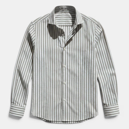 Herren Gestreiftes Klassisches Hemd – Jennoir